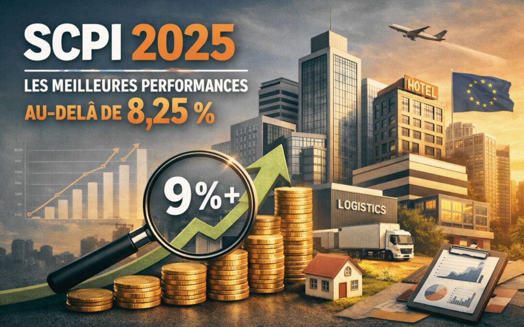 SCPI 2025 : les meilleures performances